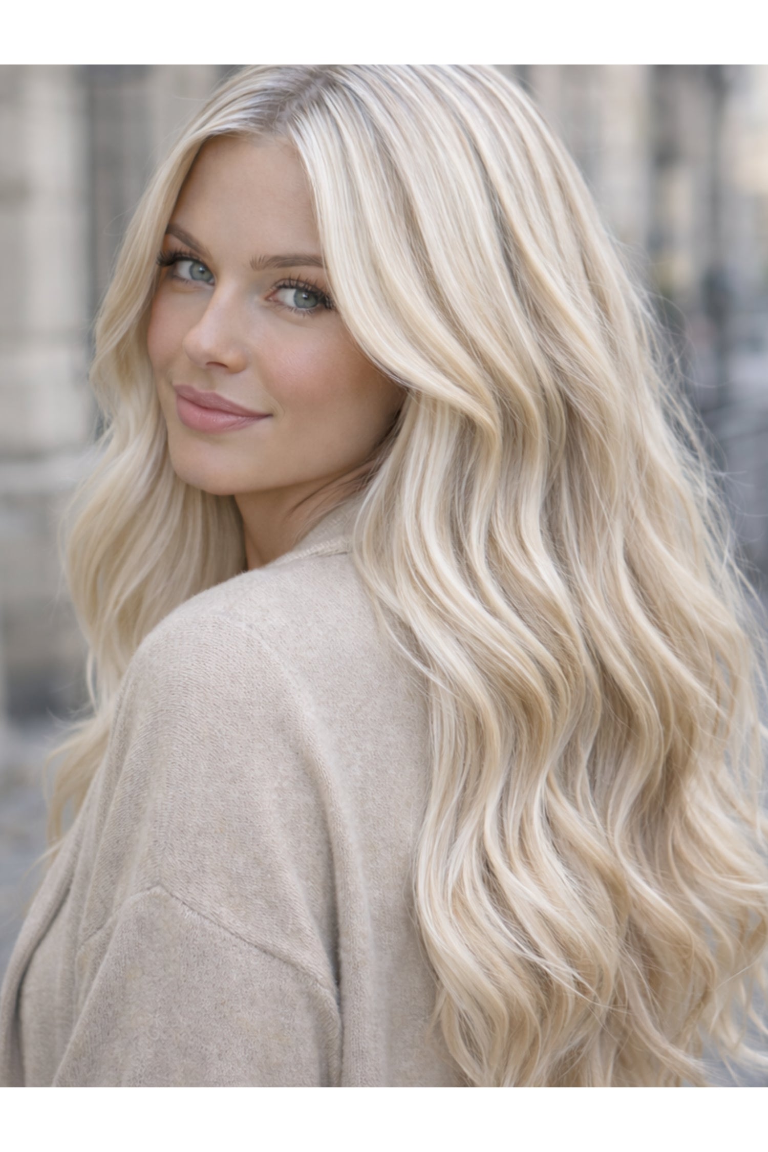 Tape Extensions - Cookies and Cream Blond