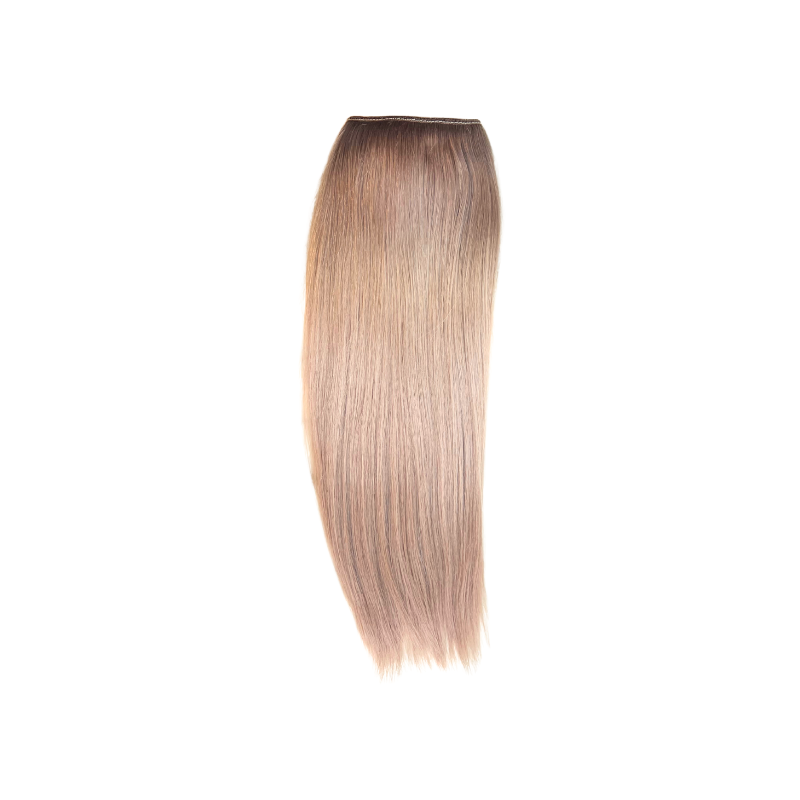 Halo extensions - Beige rooted blond