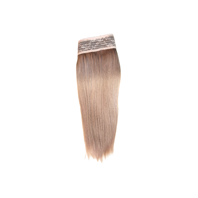 Halo extensions - Beige rooted blond