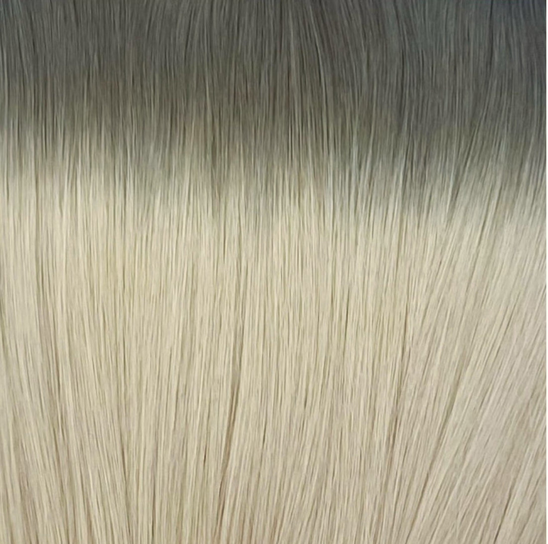 Halo extensions - Smoky balayage blonde